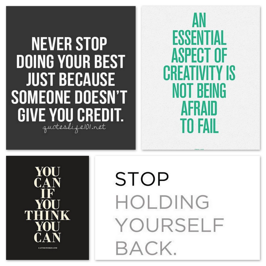 Stop holding yourself back