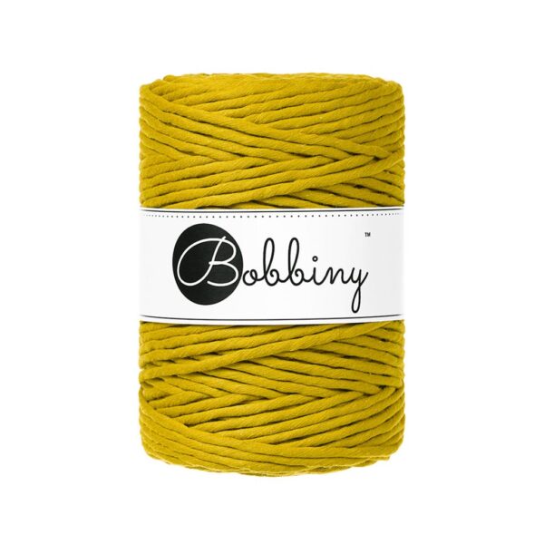 Spicy Yellow: Macramé cord 5 mm