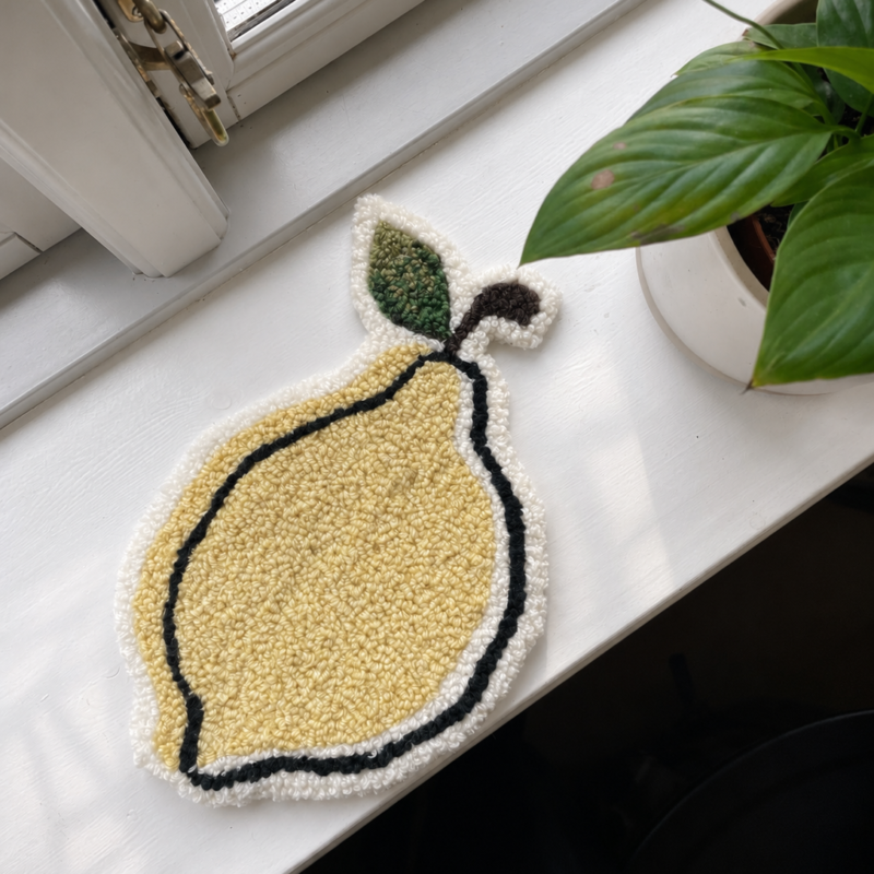 Tuftet vægophæng – Gul citron