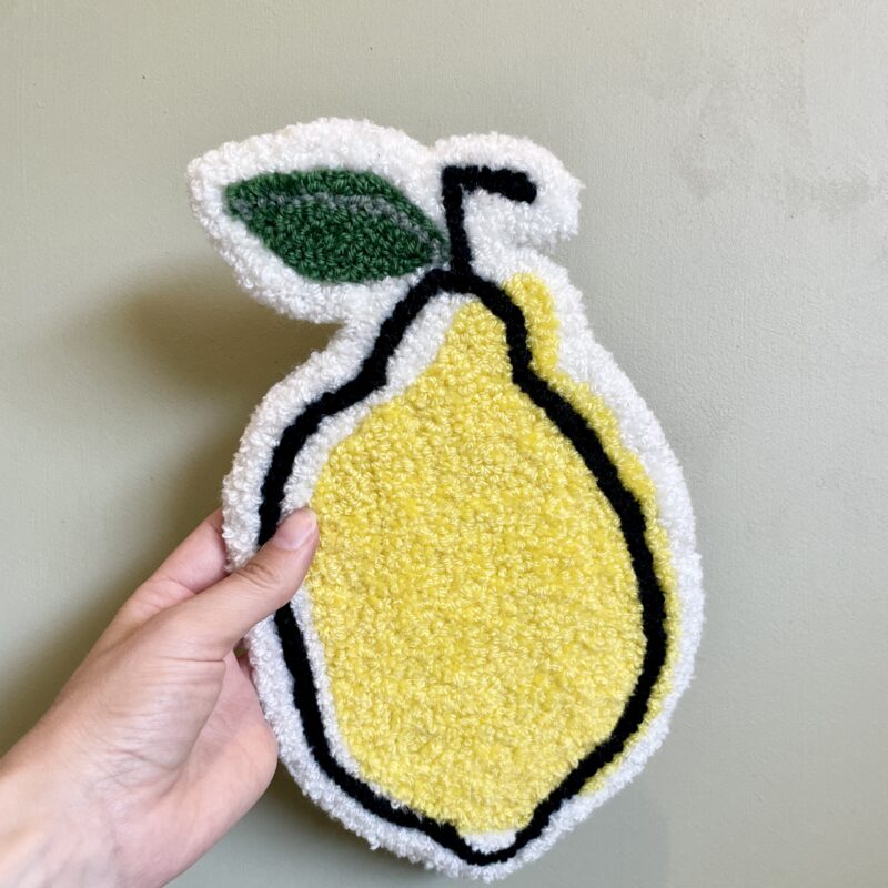 Tuftet vægophæng – Gul citron